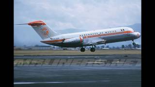 AVION DC915 DE AERONAVES DE MEXICO A ESCALA [upl. by Niarda]