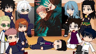 Part 2 Jujutsu Kaisen react to Itadori Yuji  Shibuya Arc  Gacha 🇺🇸 [upl. by Keavy]