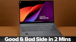 Lenovo IdeaPad Pro 5i 16 Review in 2 Mins [upl. by Phelgon]