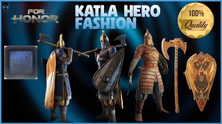 Varangian Guard Hero Fashion  Armor amp Weapons wMaterial Interaction ICYMI  For Honor Y7S4 TU2 [upl. by Kcirtap]