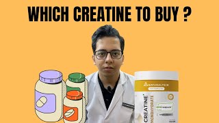 Types of Creatine  Which is the Best Creatine in India   DtBhawesh [upl. by Egor]