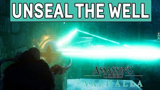 Assassins Creed Valhalla  How to Unseal the Well Puzzle in Asgard WellTraveled [upl. by Eelek622]