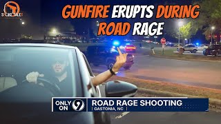 Video Shows Shootout Between Cars In Gastonia 1 Arrested [upl. by Ettennahs]