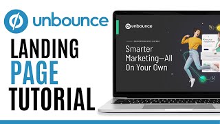 Unbounce Landing Page Tutorial  Unbounce Beginner Tutorial 2024 [upl. by Bayless]