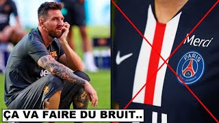 🚨 MESSI FAIT UNE ANNONCE CHOC AU BARCA POUR SON AVENIR   MAILLOT DU PSG INTERDIT A MARSEILLE 1214 [upl. by Roti]