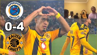 Supersport United vs Kaizer Chiefs  All Goals  Extended Highlights  Carling Cup [upl. by Haret]