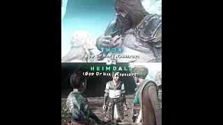 Thor Vs Heimdall  Battle shorts godofwar godofwarragnarok [upl. by Garibull]