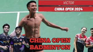 Badminton China Open 2024 update semifinal kontingen Indonesia [upl. by Royall]