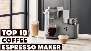 Top 10 Best Coffee and Espresso Maker Combos in 2024  Expert Reviews Our Top Choices [upl. by Roybn]