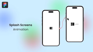 Easy step for make splash screen in Figma  Figma tutorial [upl. by Avalsorim]