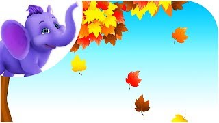 Falling Leaves  Nursery Rhyme with Lyrics amp Sing Along [upl. by Harbison702]