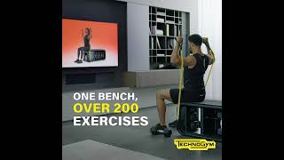 Technogym Bench  Switch on your training [upl. by Lotsyrk]