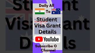 🎉Australia Student Visa Grant Details🎉  2 October 2024 [upl. by Sirovat]