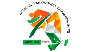 African Senior TKD 2023 D1  COURT 2 [upl. by Repsaj]