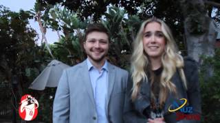 Interview with Sterling Knight and Spencer Locke [upl. by Phelips]