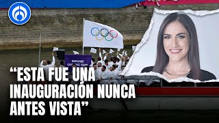 Así se vivió la inauguración de la gran fiesta deportiva en París 2024 [upl. by Schroder889]