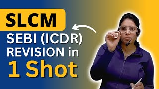 SEBI  ICDR Regulations 2018  Chapter 4 Full Revision in 1Shot  SLCM  CS Executive [upl. by Eadas]