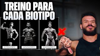 Qual o Melhor Treino para Ectomorfo Mesomorfo e Endomorfo [upl. by Aniuqal]