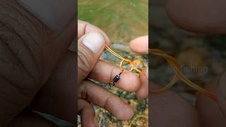 how to tie a PALOMAR KNOT  Easy and Strong fishing mancing knot knottying knotting squareknot [upl. by Kcirret]