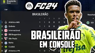 TUTORIAL COMO FAZER O BRASILEIRÃO NO FIFA DE CONSOLE Xbox ONE Ps4 Ps5 Xbox Series FC24 [upl. by Ttirrem337]