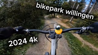 bikepark willingen freeride trail 2024 4k [upl. by Itsyrc]