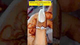 easy marble nails shorts viral nailart yt ytshorts nails nail naildesign marblenailart [upl. by Tonnie]