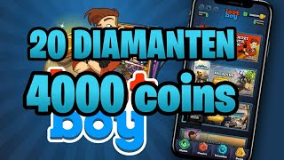 Lootboycodes vom 2542020 🔥 💎20 Diamanten und 4000 coins 💎 [upl. by Prudhoe]