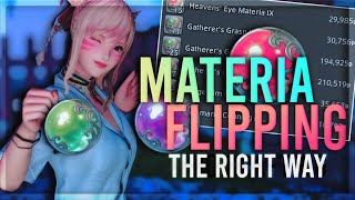 Materia Transmutation the quotRight Wayquot 130k ⇒ 262k in 8 min  FFXIV Gilmaking Guides [upl. by Symons676]