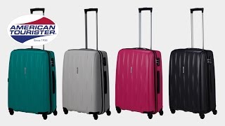 American Tourister  Waverider 4RollenTrolley  kofferdirektde [upl. by Nerha477]