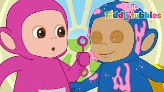 ★ Tiddlytubbies Season 2 ★ Tubby Custard Bubbles ★ Teletubbies Cartoon for Kids [upl. by Ansaev]