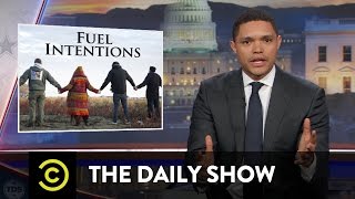 The Dakota Access Pipelines Reservation Reroute The Daily Show [upl. by Oigolue]