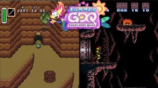 Link to the Past  Super Metroid Combo Randomizer by Andy and Ivan in 25357 SGDQ2019 [upl. by Innattirb]