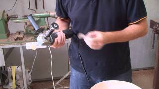 How To Fit Sanding Discs  Contour Sander  Arbortech Tools [upl. by Mathias]