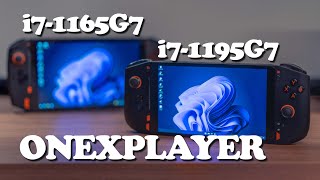 OneXPlayer 1165G7 vs Mini 1195G7 15W [upl. by Nnaeinahpets216]