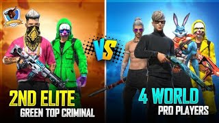 2VS4 FREE FIRE CLASSIC SQUAD 😎 RANDOM PLAYERS BEST CLUTCH UNLIMITED CUSTOM CHALLENGE 😋 [upl. by Notlew]