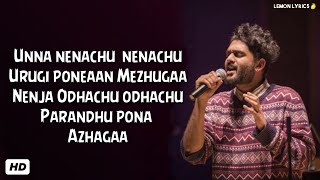 Unna NenachuPyscho Song Lyrics  SidSriram new song 2019  lllayaraja musical  Full HD [upl. by Atimad]