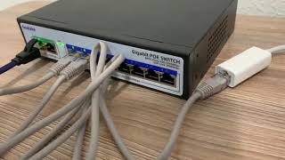 Goalake 8 Port Gigabit PoE Switch with 2 Gigabit Uplink It works as intended [upl. by Erdrich326]