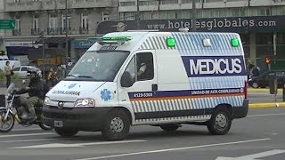 10 min Ambulancias en emergencia Buenos Aires [upl. by Eenafets]