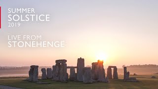 Summer Solstice at Stonehenge 2019 Sunrise Live [upl. by Notsyrb]