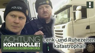 😲 LKWFahrer hat keine EINZIGE Fahrt korrekt aufgezeichnet  Achtung Kontrolle  Kabel Eins [upl. by Hance745]