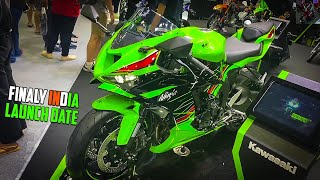 Finally 2024 Kawasaki Ninja ZX 6R Launched in India  Price amp New Features [upl. by Nnylireg]