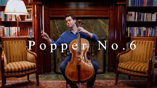 POPPER ETUDE NO 6  JohnHenry Crawford [upl. by Sekoorb]