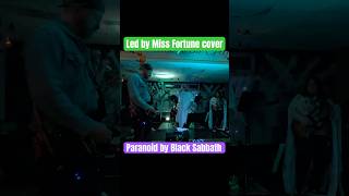 Led by Miss Fortune cover of Paranoid by Black Sabbath shorts [upl. by Boris]