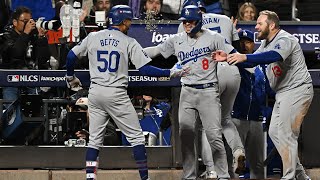 ALL 10 RUNS from the Dodgers BIG win in NLCS Game 4 Shohei and Mookie homer [upl. by Dian436]