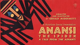 ANANSI THE SPIDER A TALE FROM THE ASHANTI  Animated Short 1969 [upl. by Yliab]