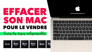 Réinitialiser  Effacer son Mac pour le vendre en 2023   M1 M2 [upl. by Evelyn]