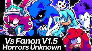 Vs Fanon V15  Horrors Unknown  New Songs  Friday Night Funkin [upl. by Aikkin]