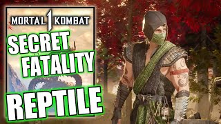 Mortal Kombat 1  Reptile Secret Fatality [upl. by Kucik141]