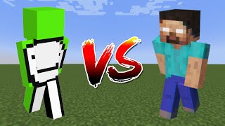 Herobrine vs Dream Minecraft [upl. by Sara-Ann]