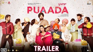 Puaada  Official Trailer  Ammy Virk  Sonam Bajwa  Hilarious Punjabi Movie  Must Watch [upl. by Ayanat]